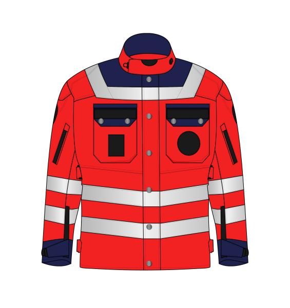 Motorradjacke Rettungskräfte Innen